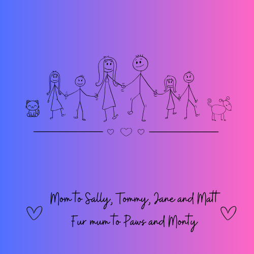 Personalised Mother's Day Stick Figure Keyring