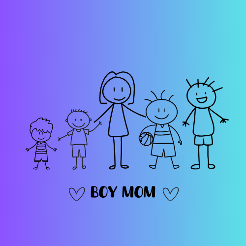 Personalised Mother's Day Stick Figure Keyring