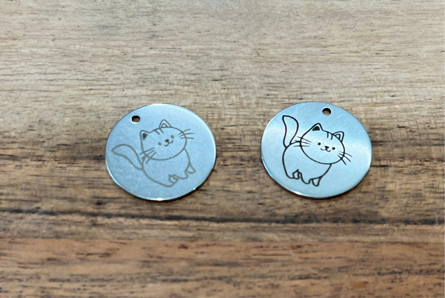 Customised Small Name Tag (Cat/Puppy)