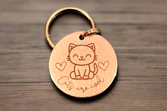 Customised Small Name Tag (Cat/Puppy)