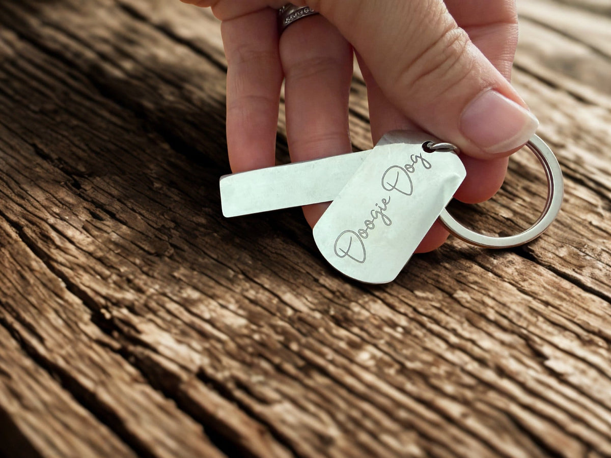 engraved pet keying