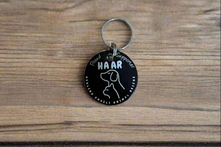 Healing Angels Animal Rescue name tags