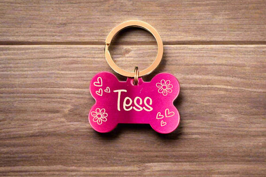 Custom Bone Shaped Pet tag