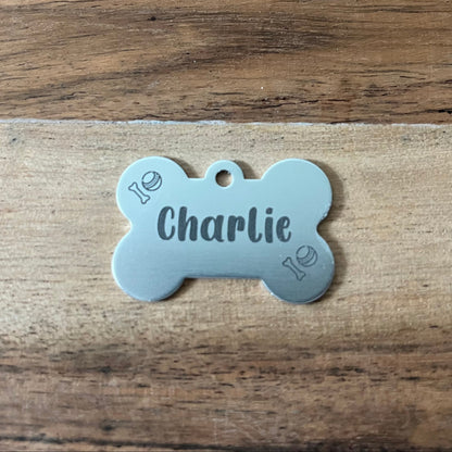 Custom Bone Shaped Pet tag
