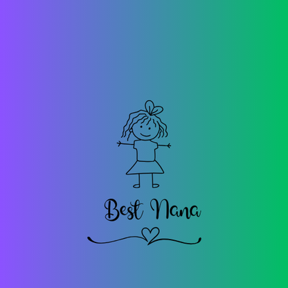 Personalised Mother's Day Stick Figure Keyring