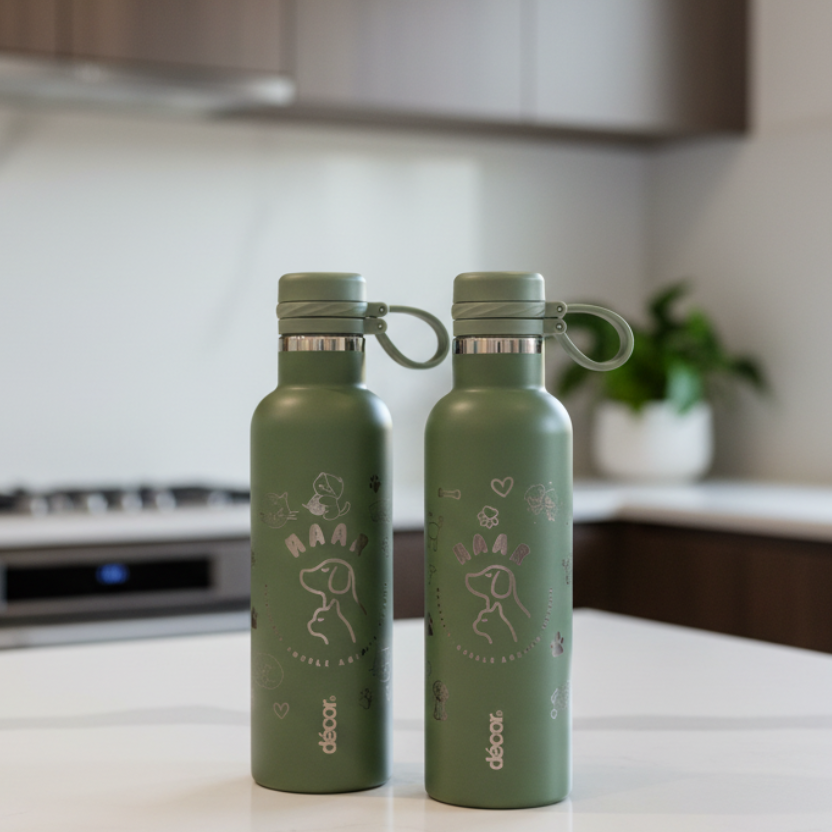 HAAR water bottles