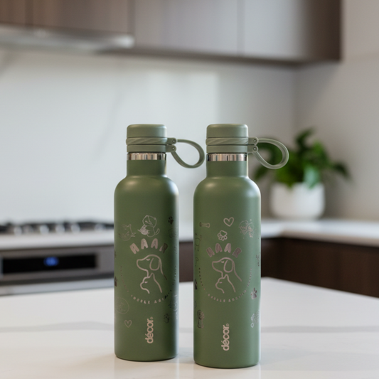 HAAR water bottles