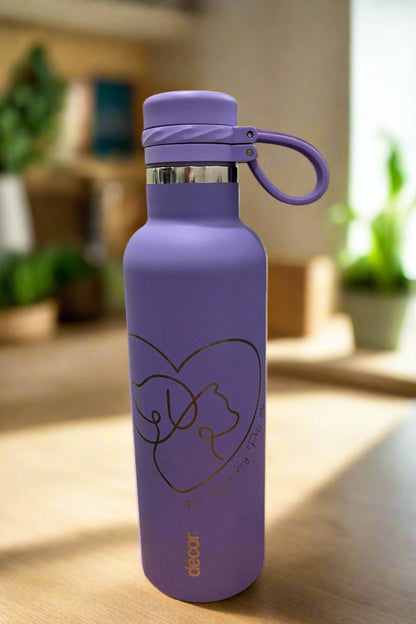 Custom Engraved Funky Banana Designs Insulated Stainless Steel Water Bottle