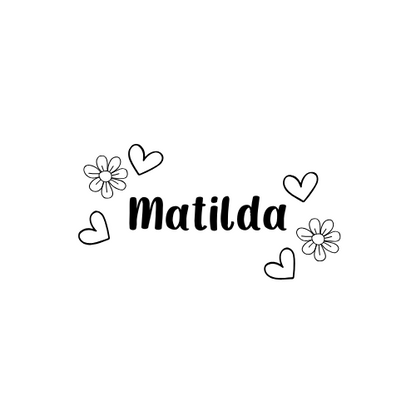 Simple Flowers and Hearts