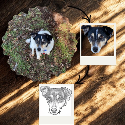 Custom Pet Portrait Coffee/Wine Tumbler