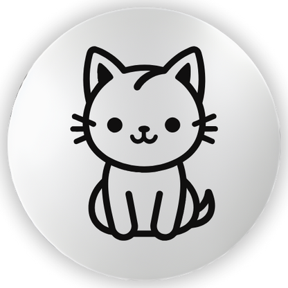 Cute Cat eyes open