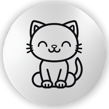 Cute Sitting Cat