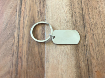 Personalised Mother's Day Stick Figure Keyring